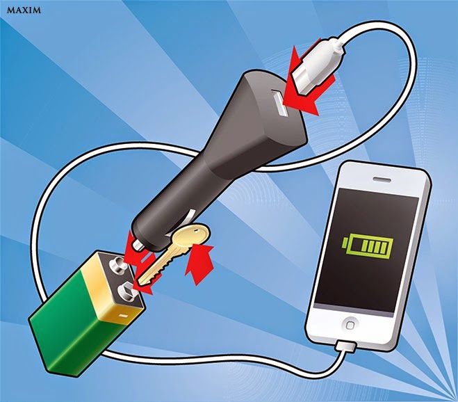 How To Charge Your Phone With 9 Volt Battery Creative DIY